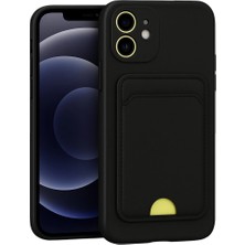 Magicool Iphone 11 Kılıf Kelvin Kartvizitli Silikon - Siyah