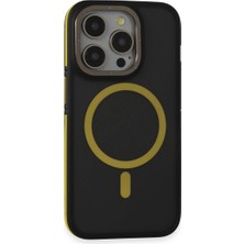 Magicool Joko Iphone 14 Pro Kılıf Rocky Magsafe Kapak - Siyah-Sarı