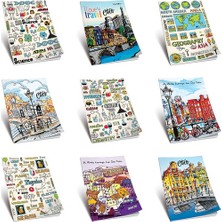 Uninote Uni Note A4 Colormaxi Kaye Okul Defteri (Dikişli) Karton Kapak Kareli 100 Yaprak (6 Lı Paket)