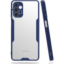 Magicool Samsung Galaxy A72 Kılıf Platin Silikon - Lacivert