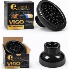 Egesir Profesyonel Egesir Dalgalandırıcı Vigo Başlık Difüzör Saç Kurutma Fön Makinesi Başlığı Profesyonel(Siyah)