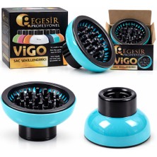 Egesir Profesyonel Egesir Dalgalandırıcı Vigo Başlık Difüzör Saç Kurutma Fön Makinesi Başlığı Profesyonel(Turkuaz)