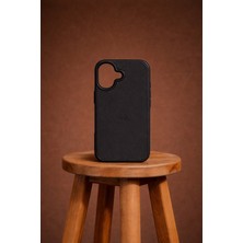 Maderiva Leather iPhone 17  Deri Kaplamalı Premium Telefon Kılıfı – El Işçiliği