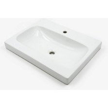 Ideal Standard - Tezgan Üstü Dolap Uyumlu Lavabo 50X65 cm Beyaz Outlet - SH089-