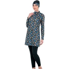 Amora Fancy Clothing Fantasy 3316 Bayan Desenli Tesettür Mayo