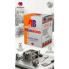 FourBond B Plastik Çelik Sıvı Epoksi 500 gr - Devcon B Muadili