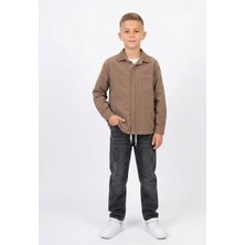 Lessotto Erkek Çocuk Keten Gömlek, T-Shirt, Baggy Pantolon 3lü Takım