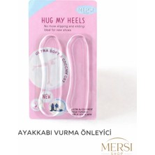Mersi Shop Ayakkabı Vurma Önleyici Topuk Koruyucu – Yapışkanlı Konfor Ped 2’li Set