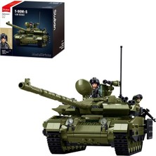 Model Brixx T-90M-S Ana Muharebe Tankı Yapı Bloğu Seti – 811 Parça