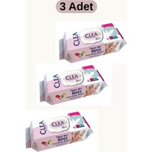 Clea Fantasy Islak Bebek Havlusu 72LI Kapaklı 3 Adet