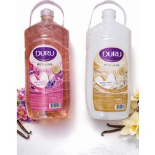 Durumutluluk Serisi Bahar Çiçekleri 3 Lt + Vanilya 3 Lt. Sıvı Sabun