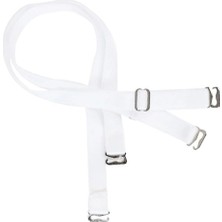 Amora Fancy Clothing Freshness 05 Düz Beyaz Sütyen Askısı