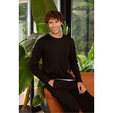 Amora Fancy Clothing Kocabey 9222 Erkek O.yaka Pijama Takım