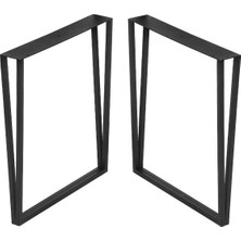 An Dekor V Tipi Masa Ayağı