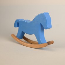 Zyt Tasarım Sallanan At Ahşap Oyuncak Dekor