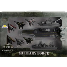 NW NessiWorld Askeri Oyun Seti 9 Parça Jet Uçak Gemisi