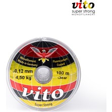 Vito 0,12 100M Yekpare Misina Şeffaf