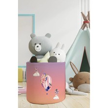 Talia Home Çocuk ve Bebek Odası Düzenleyici Oyuncak Sepeti TLAS-064