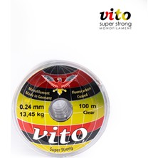 Vito 0,24 100M Yekpare Misina Şeffaf