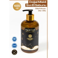 Miskli Sıvı El Sabun 500 ml – Yoğun Nemlendirici El Yıkama | Alkol & Alerjen Içermez büyük Boyu