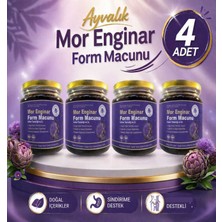 Nelia Ayvalık Mor Enginar Bitkisel Form Macunu 240 gr x 4 Adet