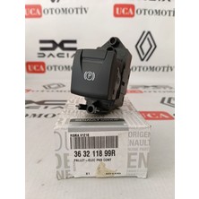 Orjinal El Fren Düğmesi Butonu - Renault Megane 3 Fluence Mais 363211899R