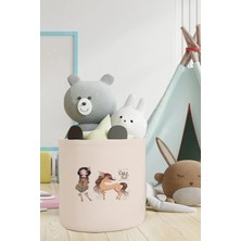 Talia Home Çocuk ve Bebek Odası Düzenleyici Oyuncak Sepeti TLAS-044