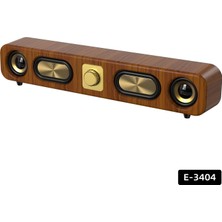 Arell Teknoloji Taşınabilir Çift Hoparlör Stereo Bar Ses Kutusu