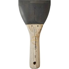 Sgs Ahşap Saplı Çelik Macun Spatula 12 Cm.