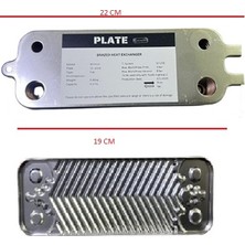 Universal Plakalı Eşanjör Bosch -Buderus Kombi 16