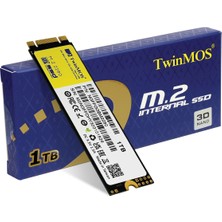 TwinMos 1 Tb M.2 Sata3 SSD 580MB Okuma 550MB Yazma Sessiz Hızlı Sistem Yükseltme ve Veri Depolama