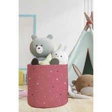 Talia Home Yıldızlı Çocuk ve Bebek Odası Düzenleyici Oyuncak Sepeti TLAS-034