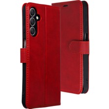 Magicool Samsung Galaxy A24 4g Kılıf Trend S Plus Kapaklı Kılıf - Kırmızı