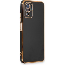 Magicool Xiaomi Redmi Note 10 Kılıf Volet Silikon - Siyah