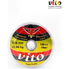 Vito 0,35 100M Yekpare Misina Şeffaf