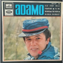 Adamo-   - Elle Etait Poutant / Tu Me Reviens /ton Nom/ Du Soleil , Du Boulot   (45 Lik Yabancı Plak)