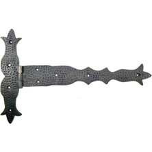 Magicool Antika Tarz Dekoratif Pirinç Kuyruklu Dövme Menteşe - 251X393 Mm, Oksit