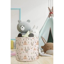 Talia Home Çocuk ve Bebek Odası Düzenleyici Oyuncak Sepeti TLAS-045