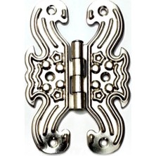 Magicool Dekoratif, Sac Kelebek Menteşe - Büyük, Nikel, 1 Adet