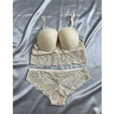 Bella Bralet Dolgulu Dantelli Sütyen Takımı