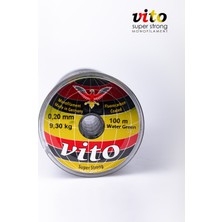 Vito 0,20 100M Yekpare Misina Yeşil
