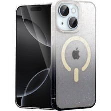 Magicool Iphone 15 Pummel Shiny Magsafe Kapak - Siyah