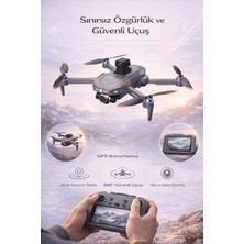 FaroxTech Profesyonel Gps Drone - Otomatik Takip Modu ve Net Stabil Görüntü Kalitesi