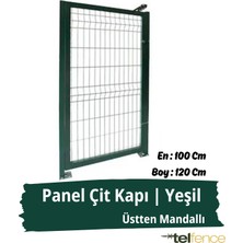 Telfence Panel Çit Kapı , Bahçe Kapısı -Üsttenmandallı