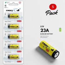 Maxy Cell Maxycell 5 Adet  23A Piller 12V - A23 L1028 MN21 GP23A