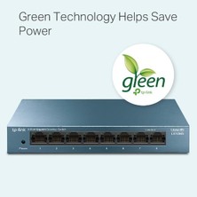 Tp-Lınk LS108G 8 Port Gıgabıt Metal Kasa Swıtch