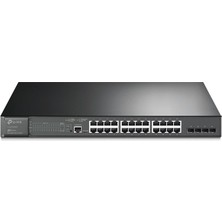 Tp-Lınk Omada TL-SG3428MP 24 Port GIGABIT+4X1GB Sfp Uplınk L2+ 384W Poe Yönetilebilir Rackmount Swıt