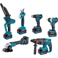 Cat Power 1560 Kömürsüz Makine Seti 6 Parça