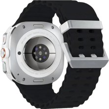 Sylar Watch 7 Ultra KR417 Rug Silikon Kordon - Siyah