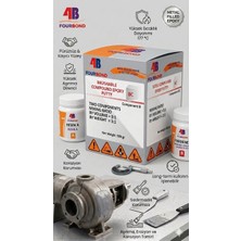 FourBond Bc Brushable Ceramic Seramik Dolgulu Sıvı Epoksi 500GR - Devcon BC MuadiliYüksek Isı ve Korozyon Dirençli Tamir Kiti